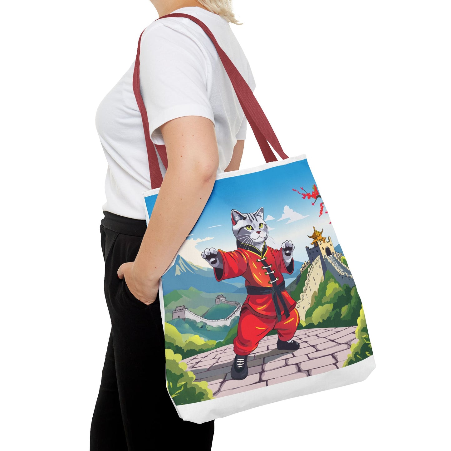 World Catventures - The Great Wall Tote Bag