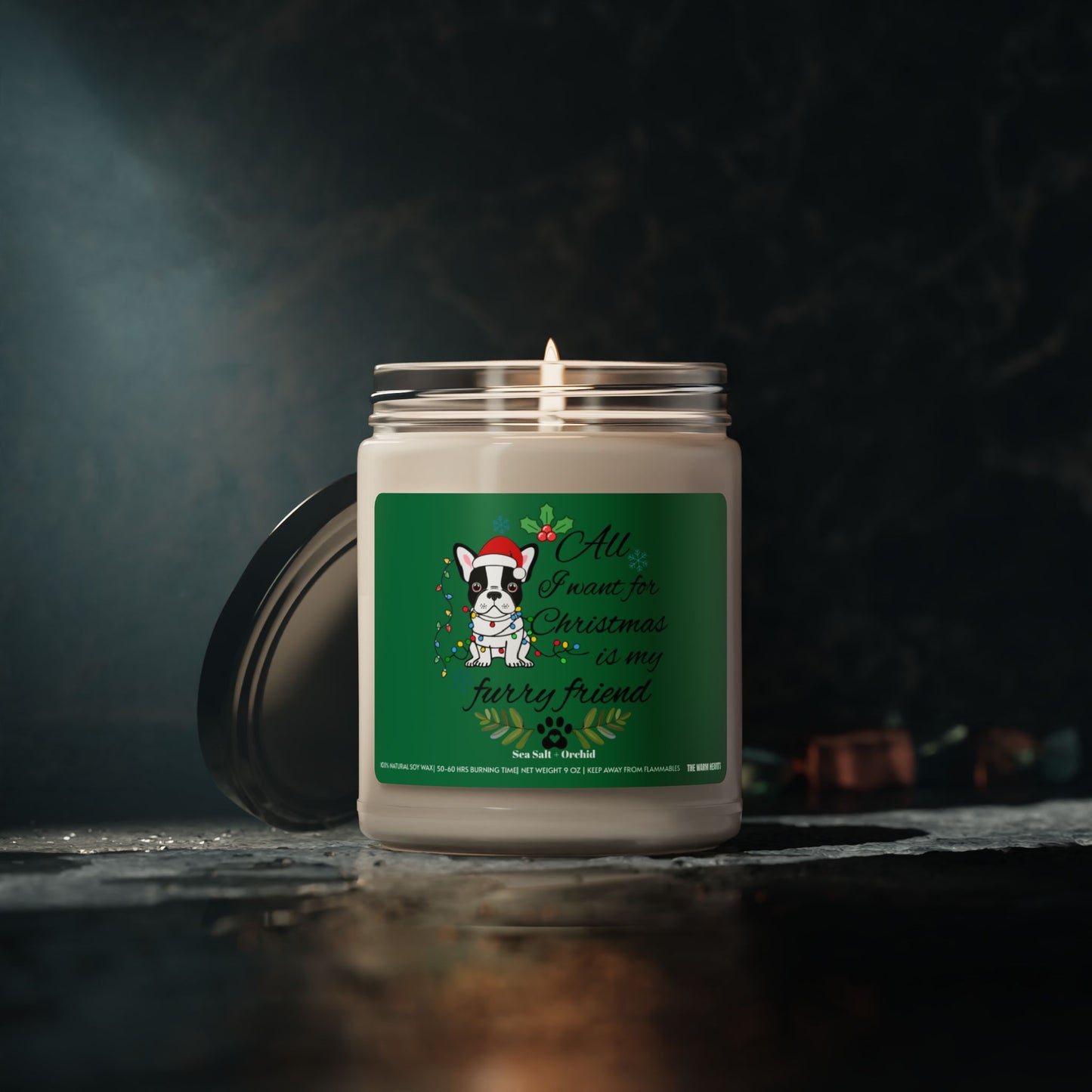 All I Want For Christmas Is My Furry Friend  - Scented Soy Candle