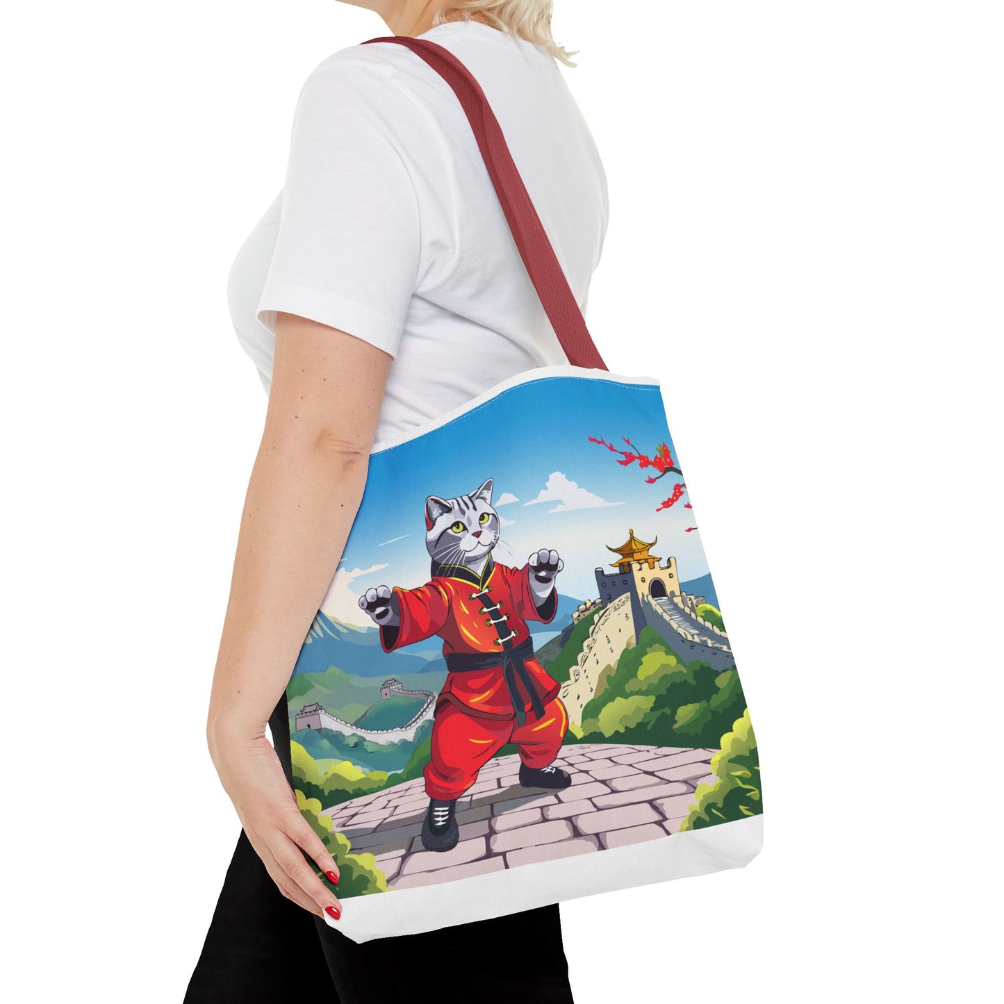 World Catventures - The Great Wall Tote Bag