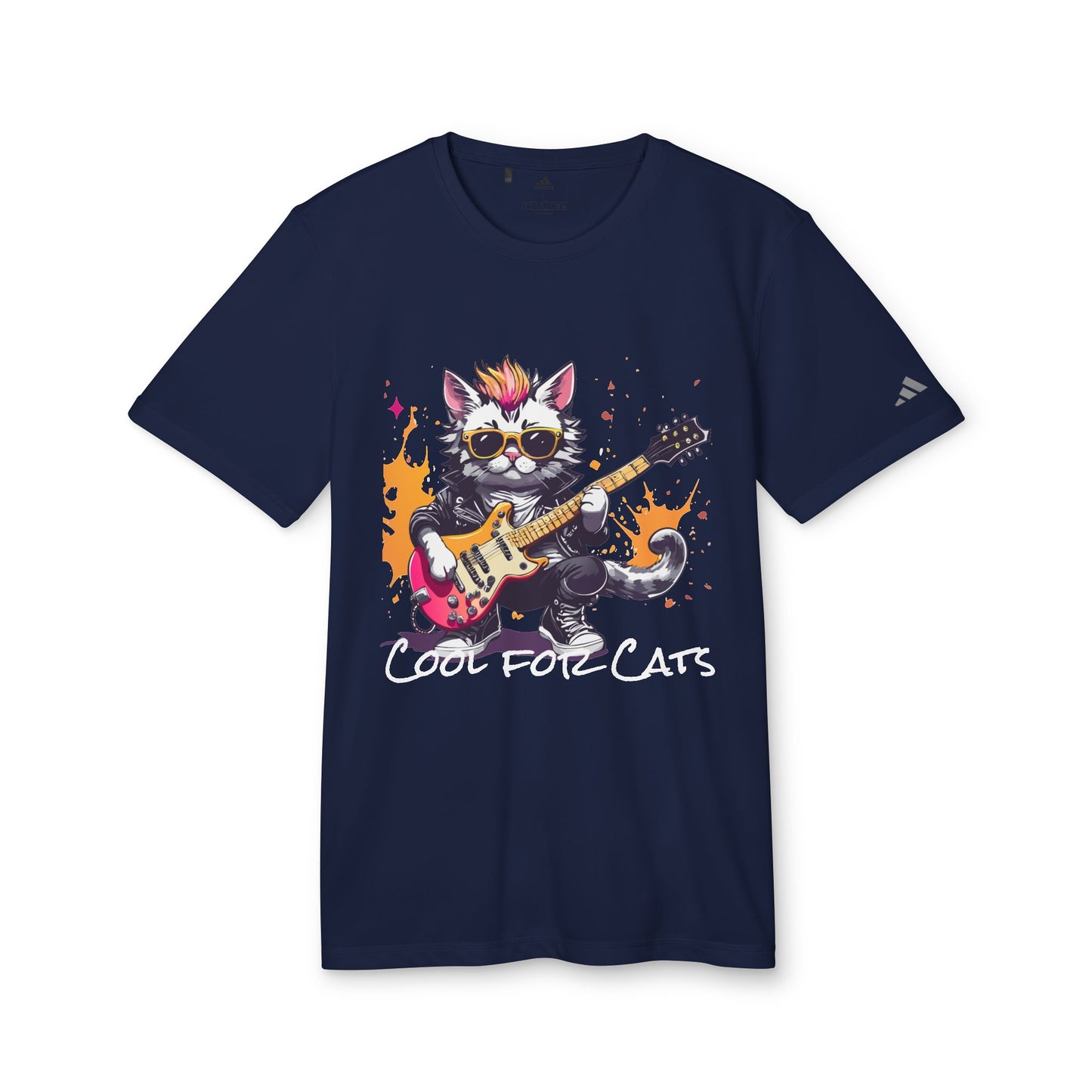 adidas Unisex Sport Punk Rockstar - Cool For Cats T-shirt