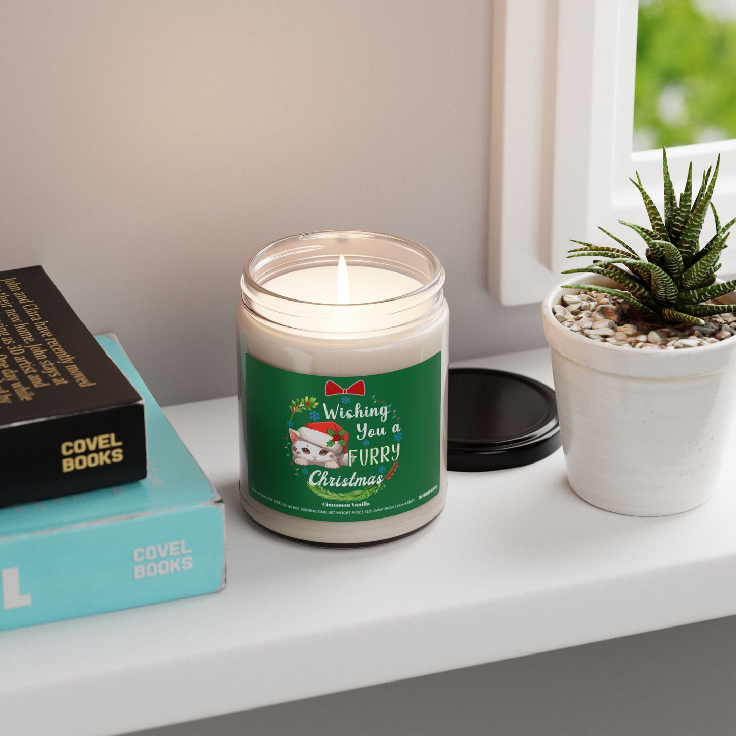 Wishing You a Furry Christmas  - Scented Soy Candle