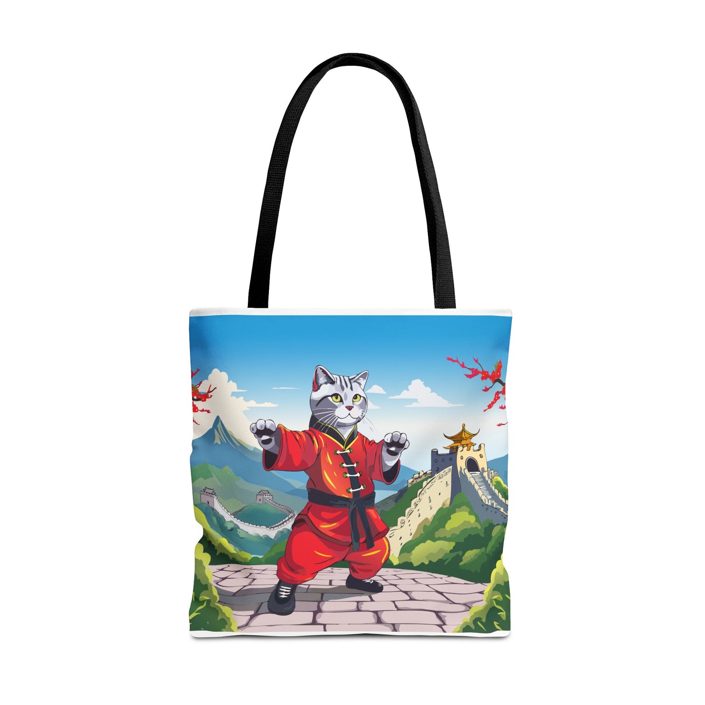 World Catventures - The Great Wall Tote Bag