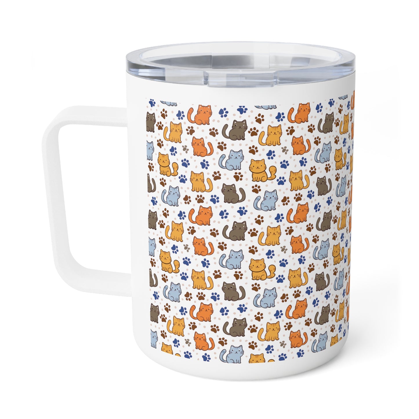 Kitten & Paws Insulated Coffee Mug