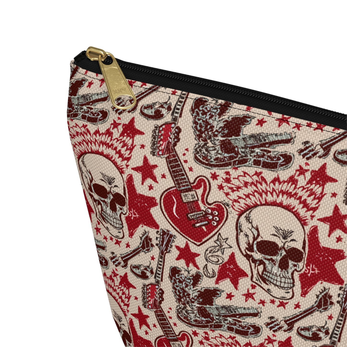 Punk Skull Gothic Cosmetic Pouch