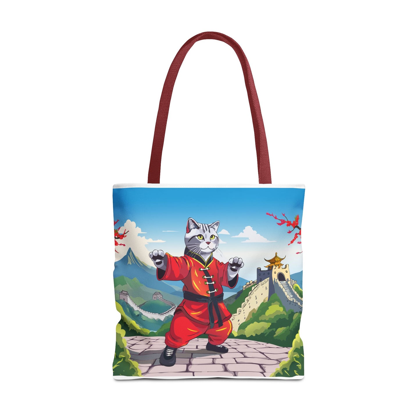 World Catventures - The Great Wall Tote Bag