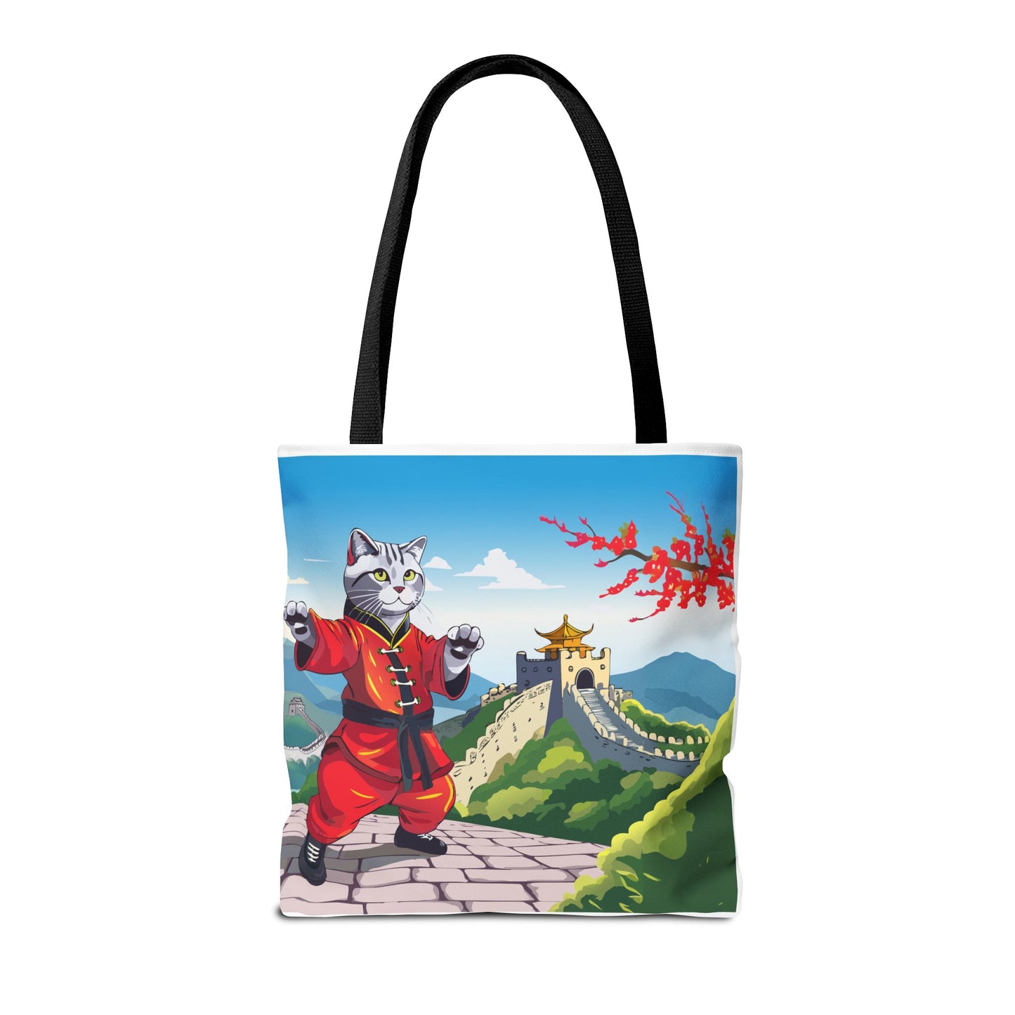 World Catventures - The Great Wall Tote Bag