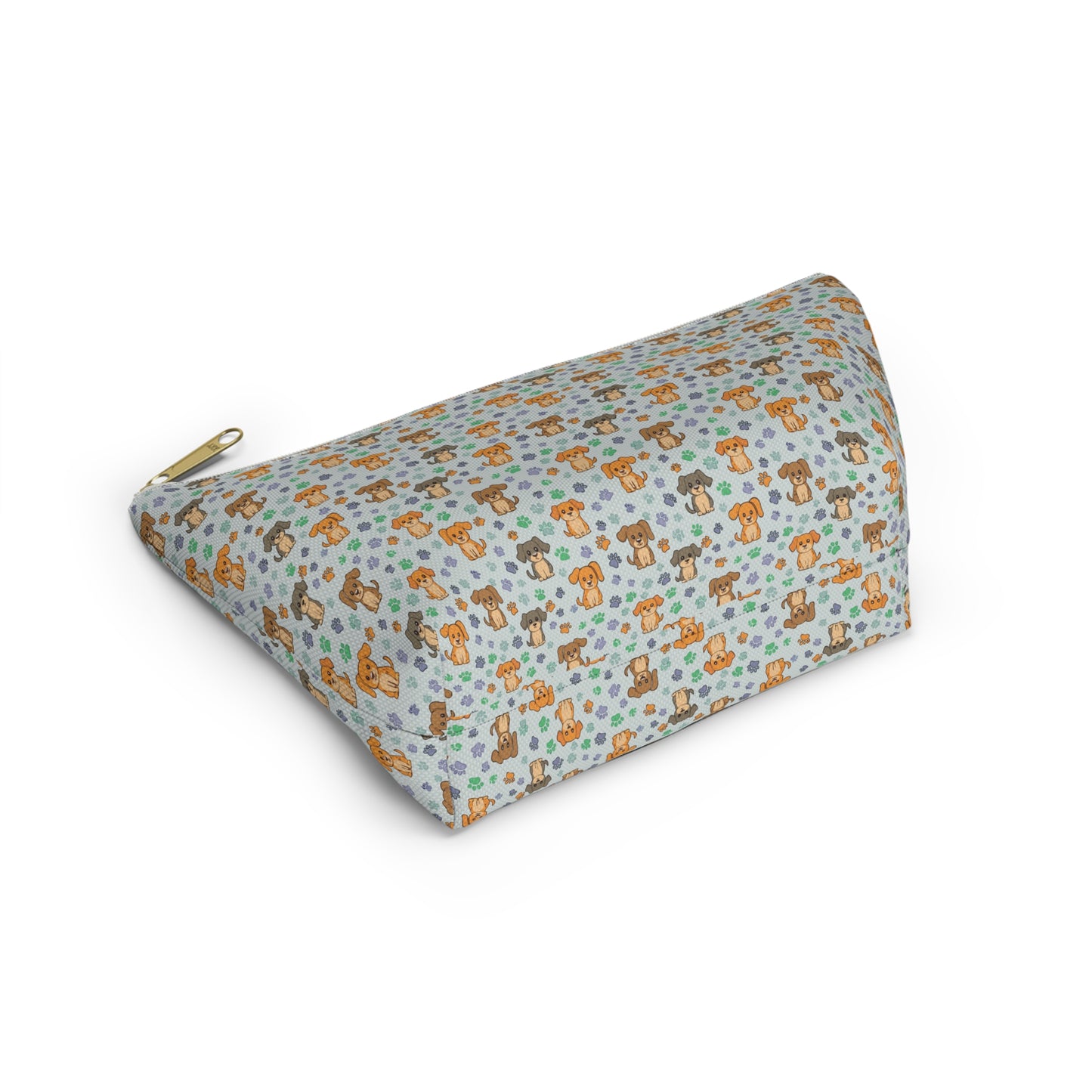 Puppy & Paw Print Cosmetic Pouch