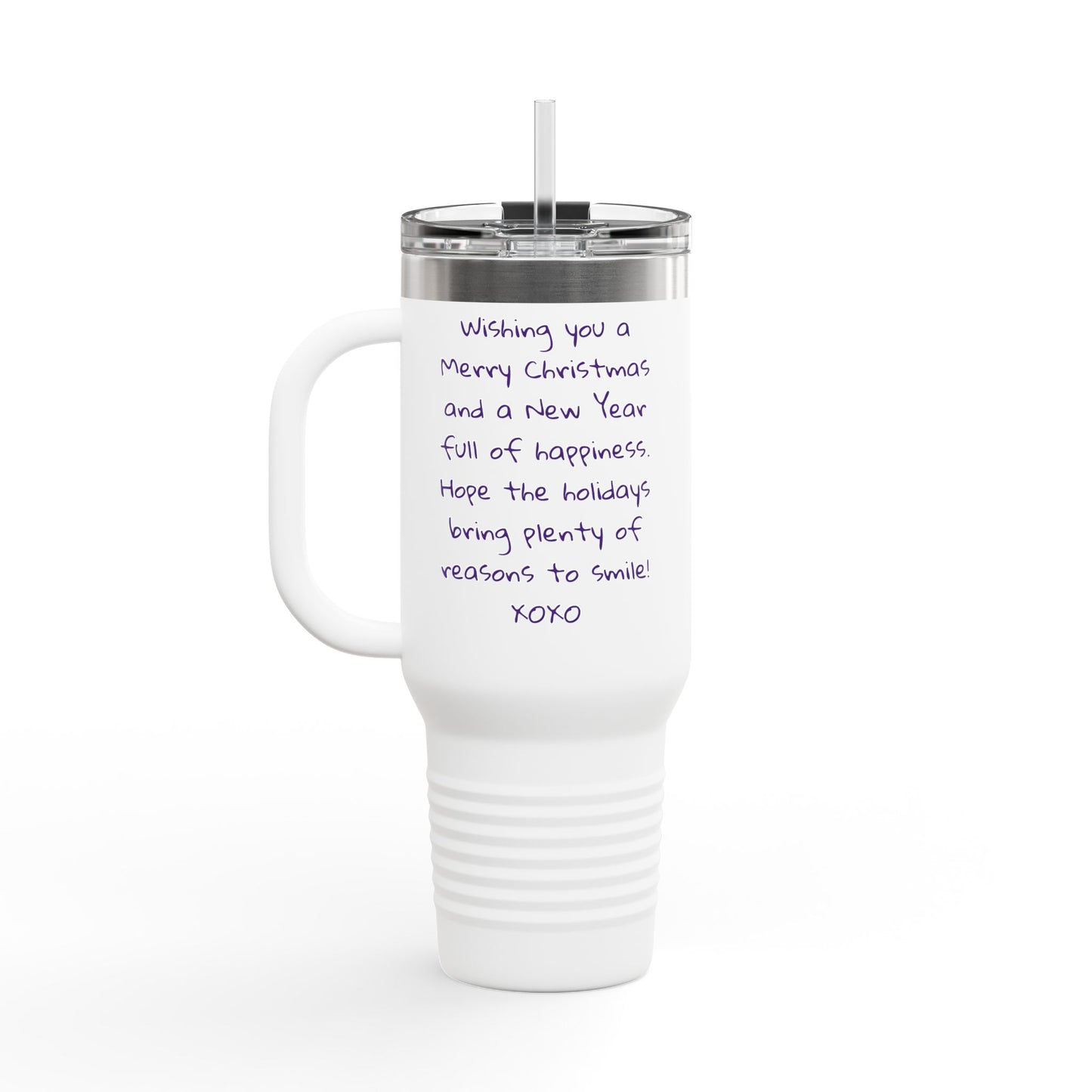 Wishing you A Merry Christmas & Happy New Year Insulated Travel Tumbler