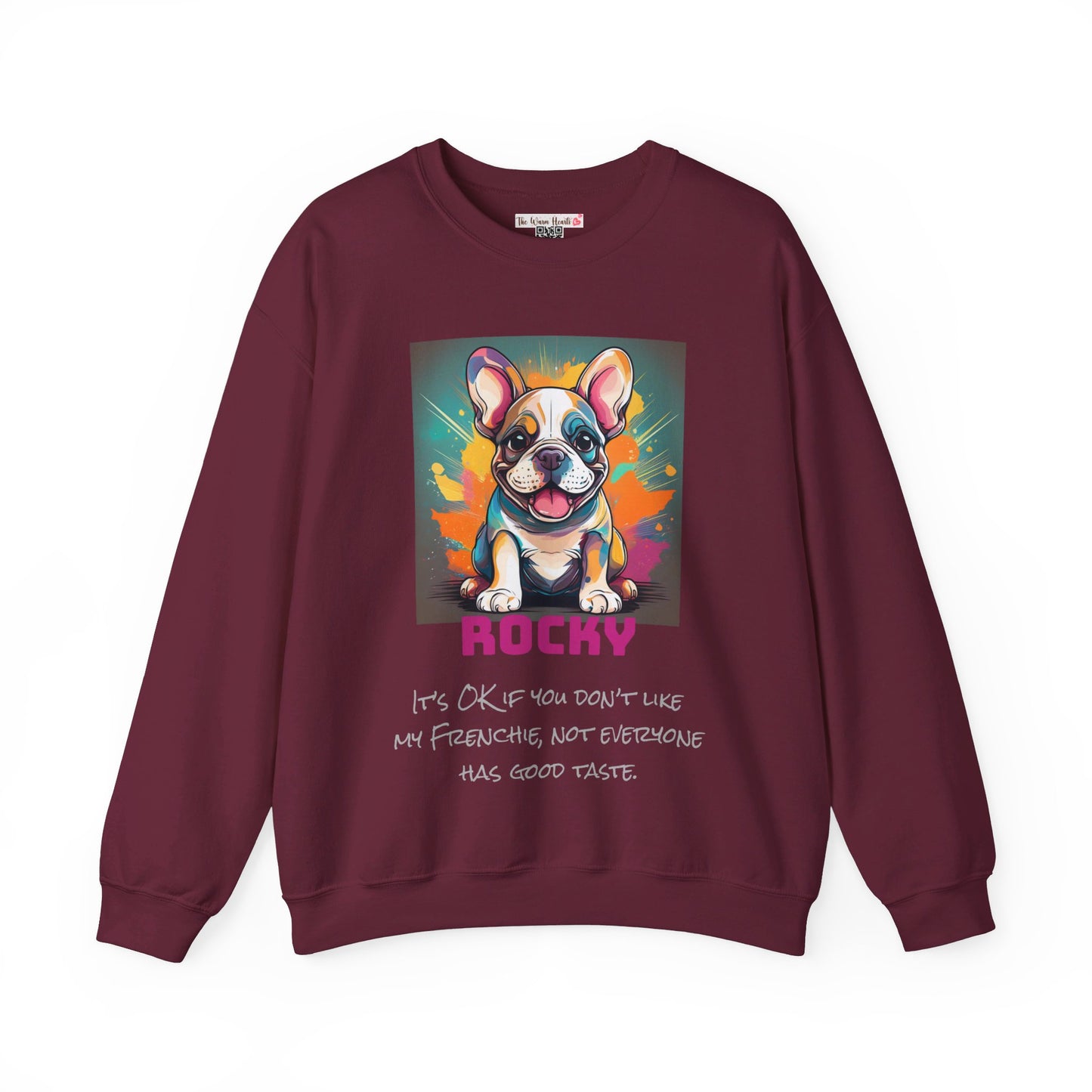 French Bulldog Unisex Heavy Blend™ Crewneck Personalized Custom Sweatshirt