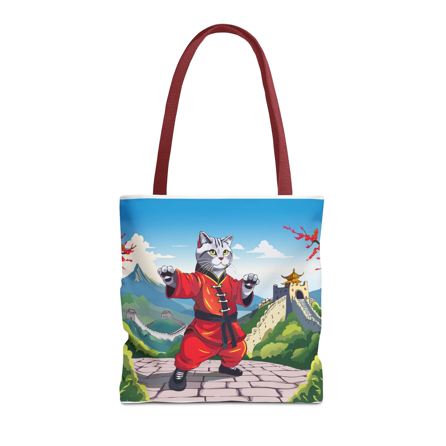 World Catventures - The Great Wall Tote Bag