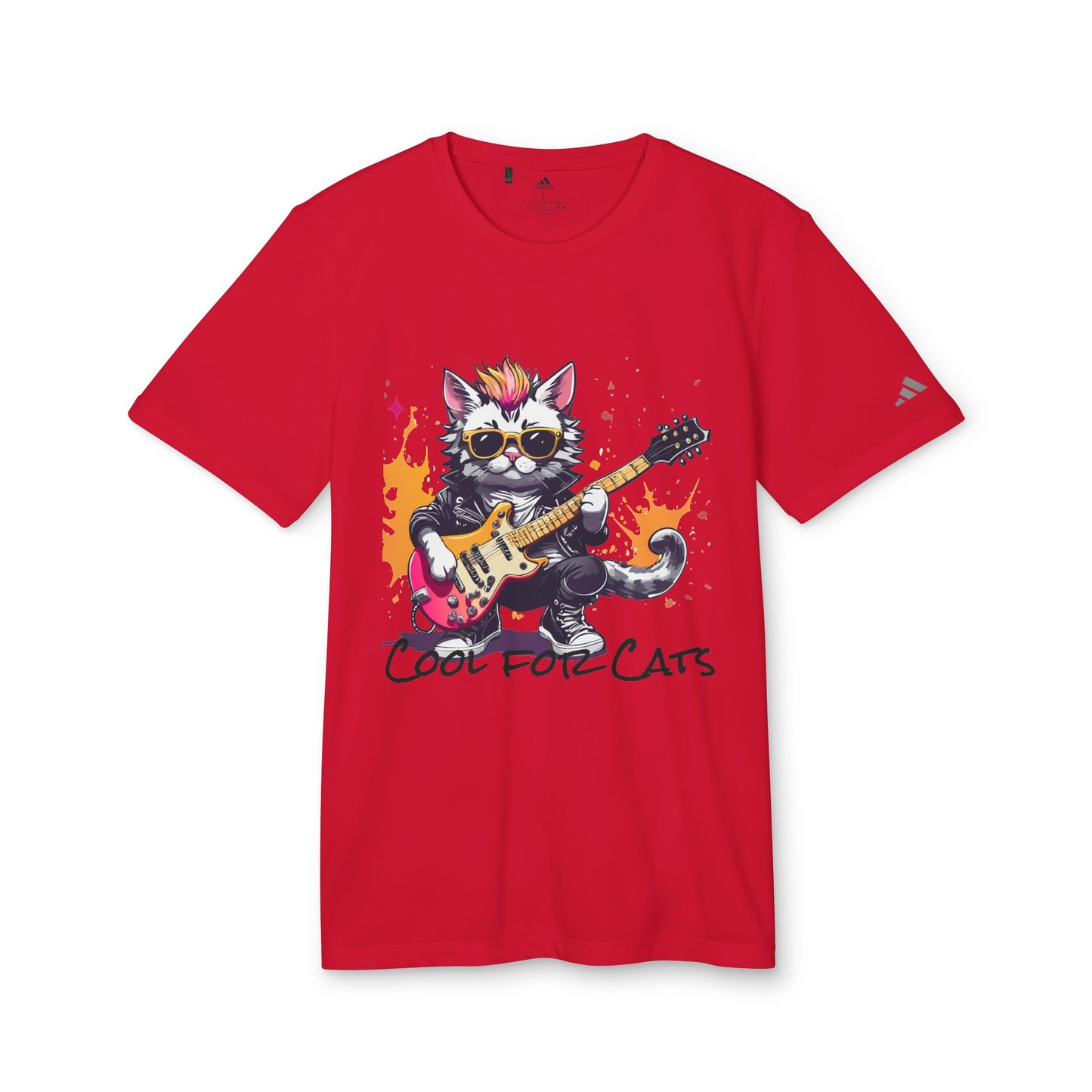 adidas Unisex Sport Punk Rockstar - Cool For Cats T-shirt