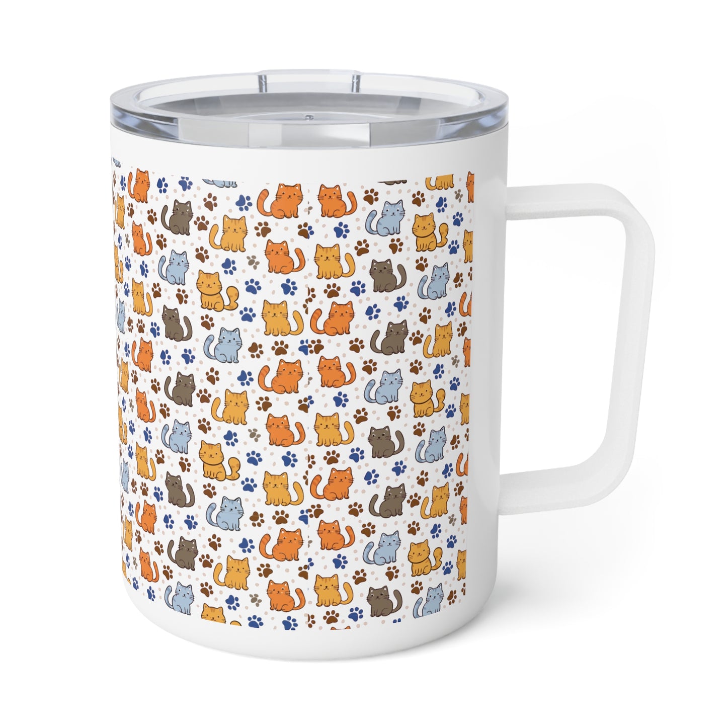 Kitten & Paws Insulated Coffee Mug