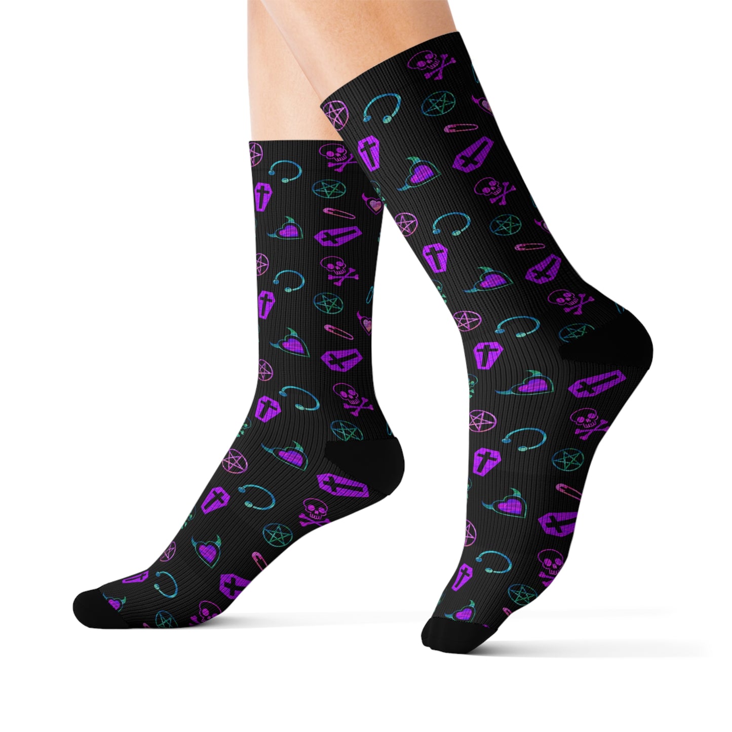 Punk Gothic Socks