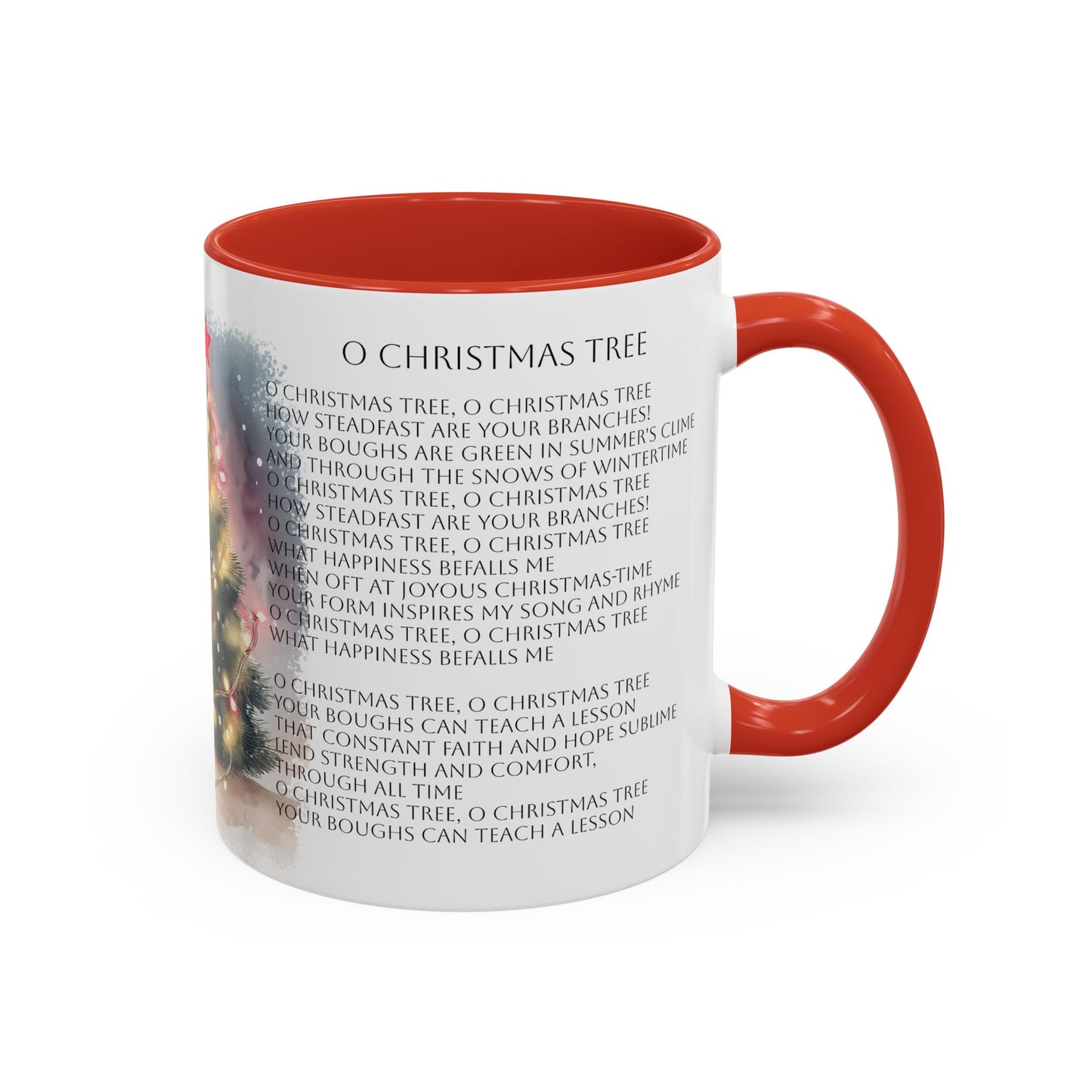 O Christmas Tree, O Christmas Tree...Chihuahua Dog Singing Christmas Songs Accent Coffee Mug