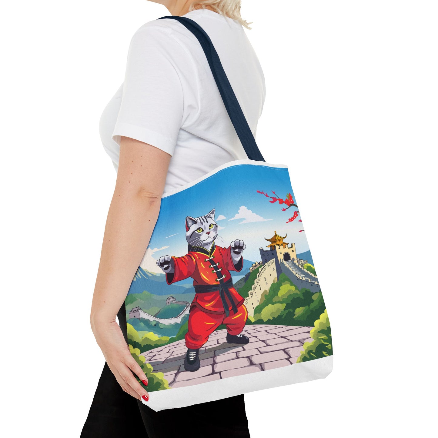 World Catventures - The Great Wall Tote Bag