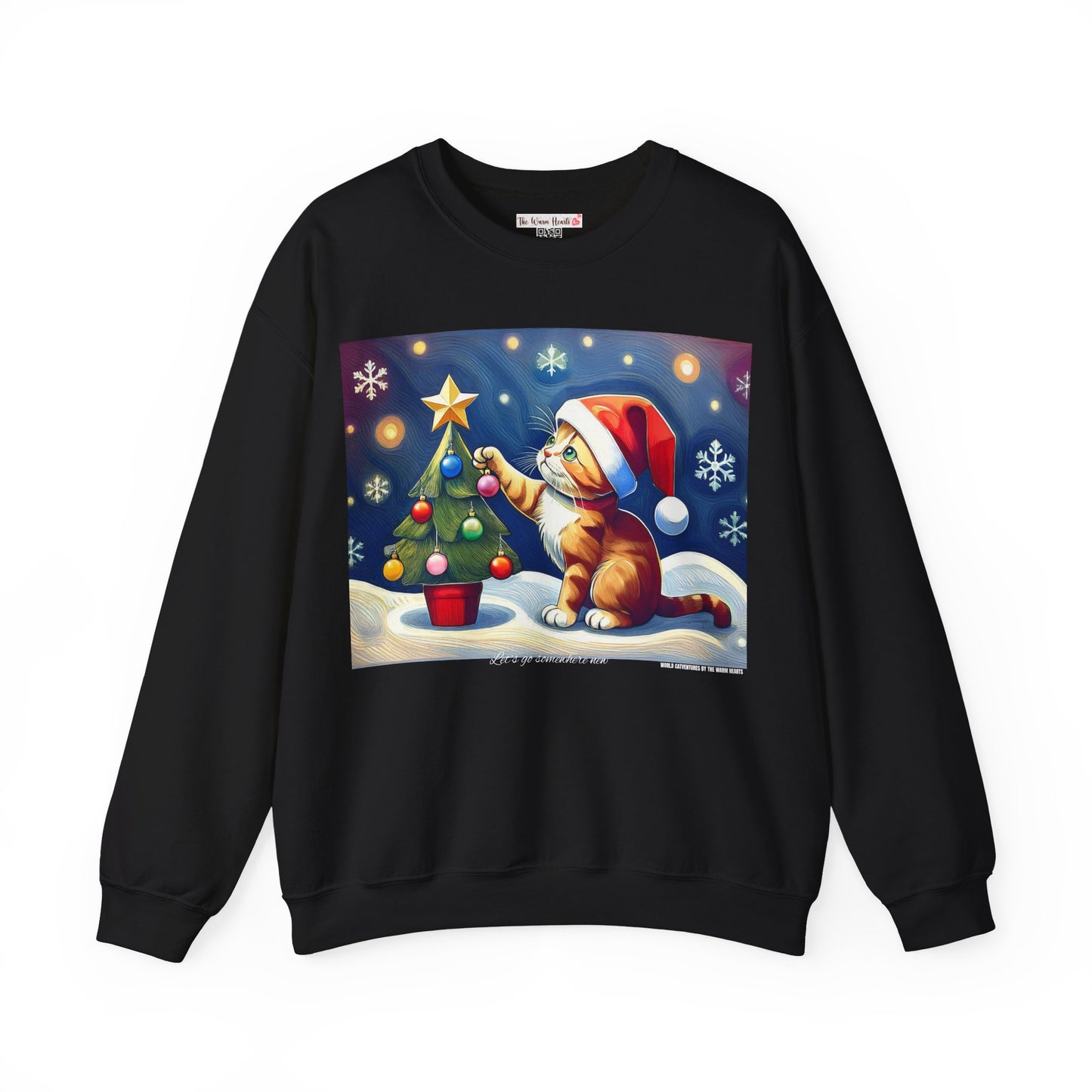 World Catventures Christmas Edition - Home Sweet Home Unisex Heavy Blend™ Crewneck Sweatshirt