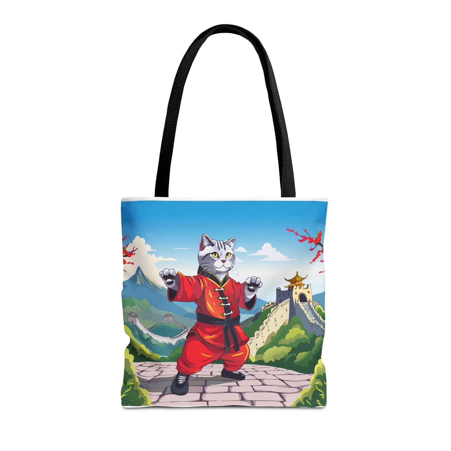 World Catventures - The Great Wall Tote Bag