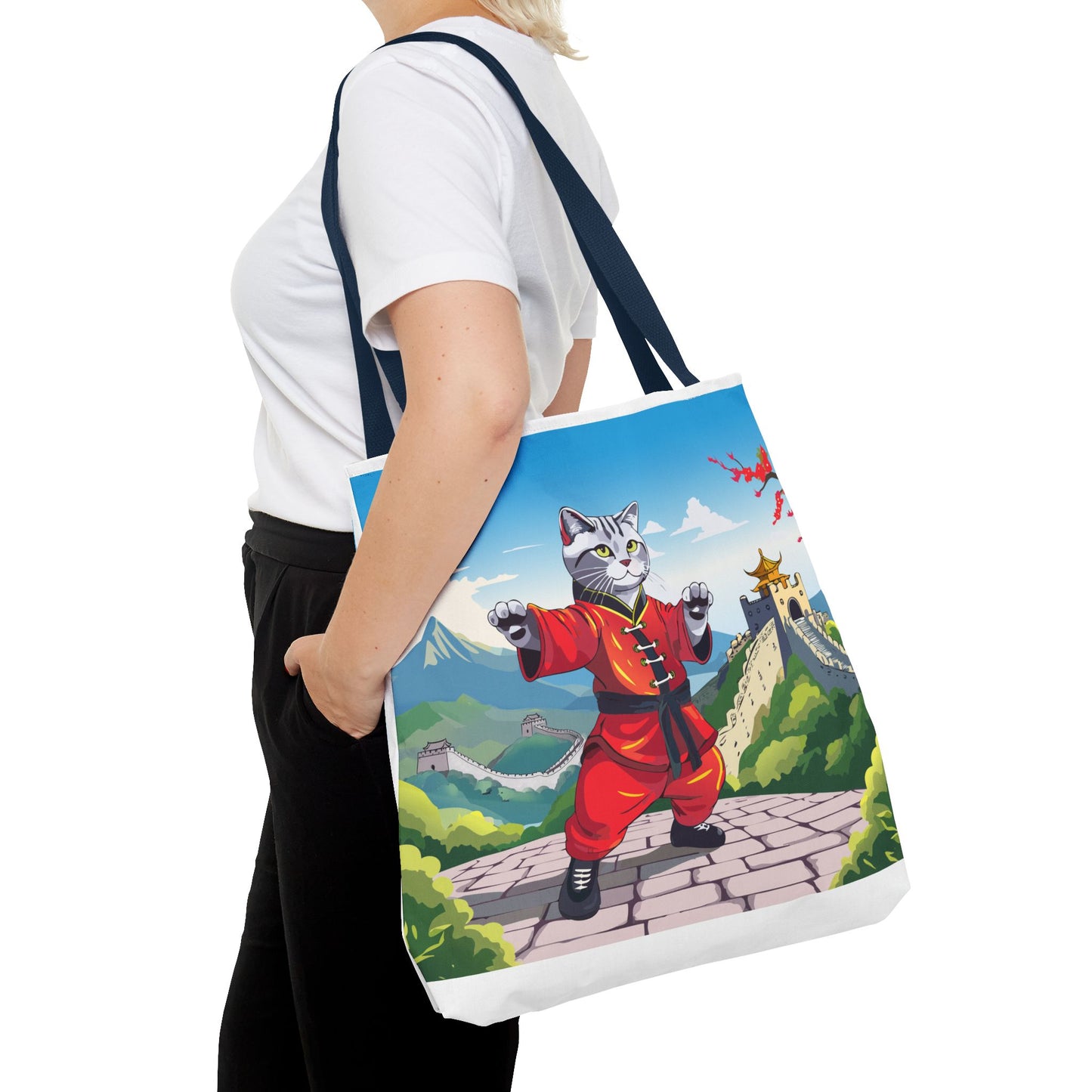 World Catventures - The Great Wall Tote Bag