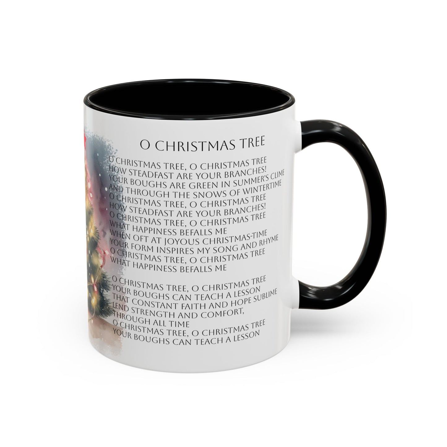 O Christmas Tree, O Christmas Tree...Chihuahua Dog Singing Christmas Songs Accent Coffee Mug