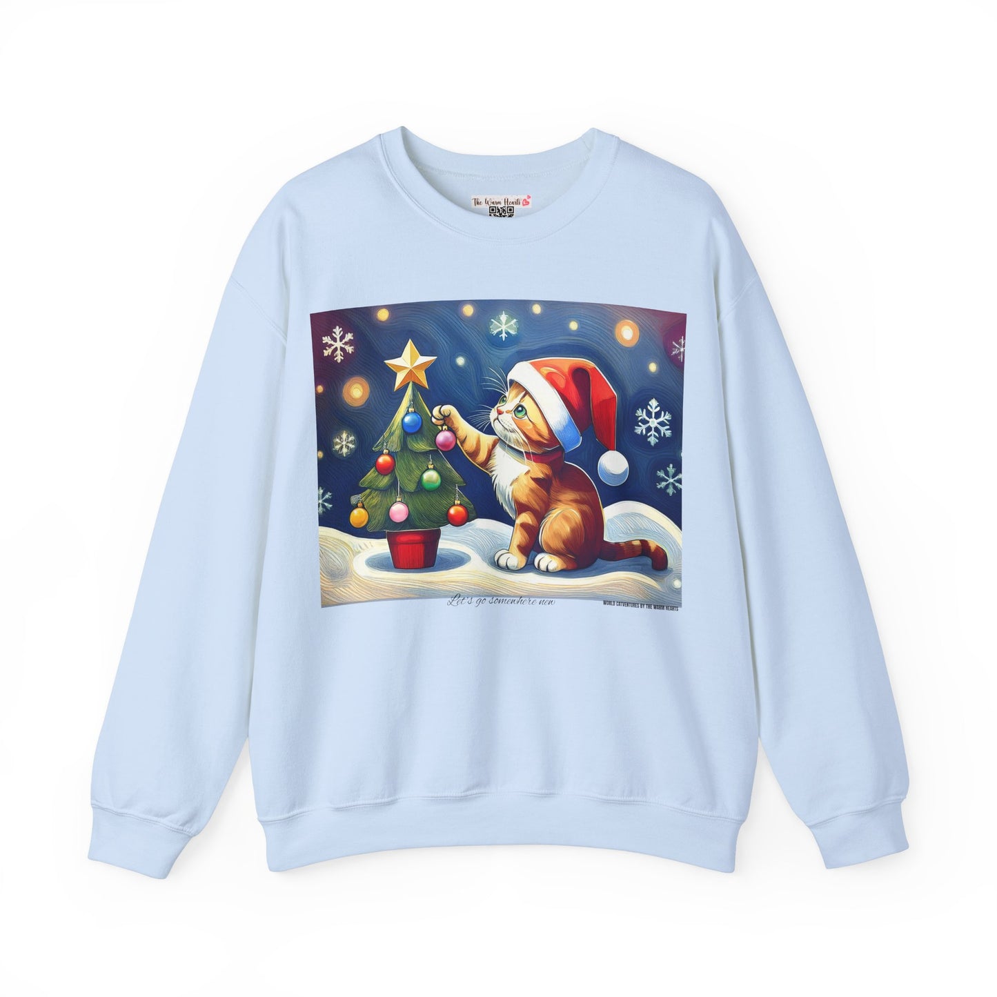 World Catventures Christmas Edition - Home Sweet Home Unisex Heavy Blend™ Crewneck Sweatshirt