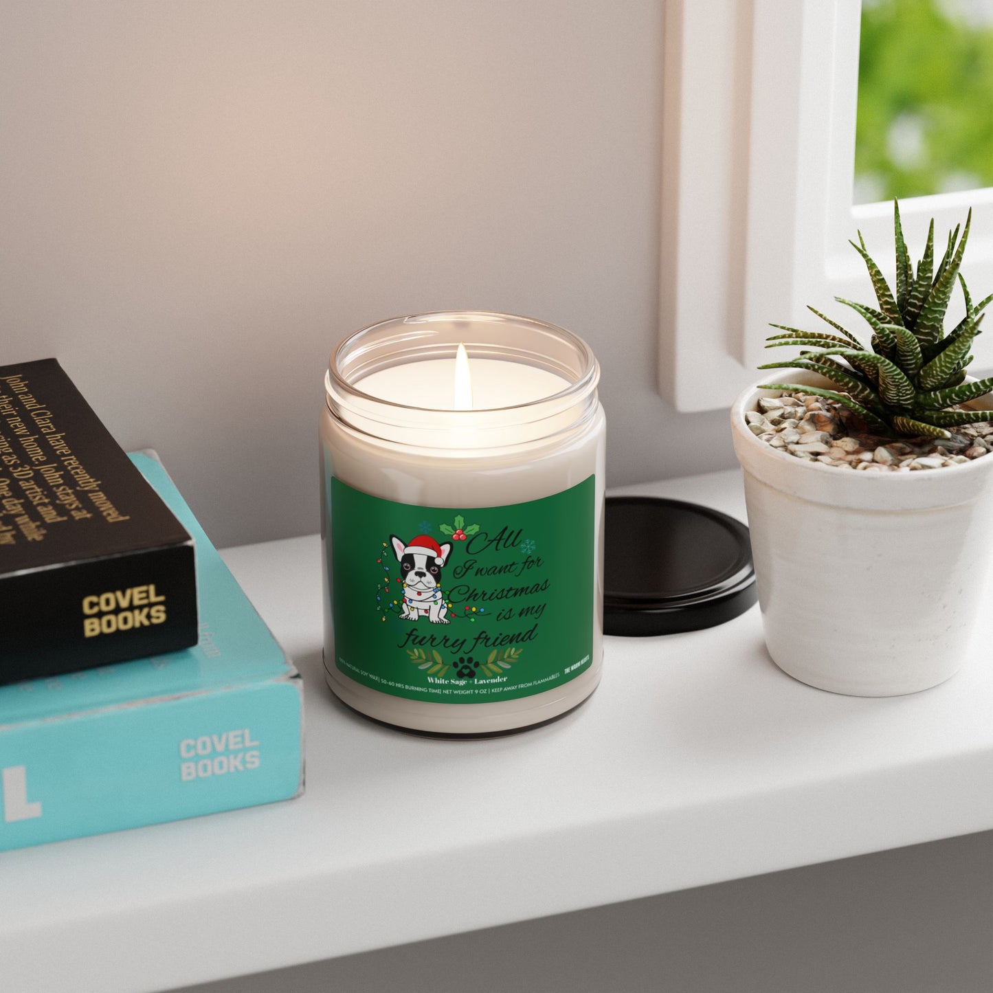 All I Want For Christmas Is My Furry Friend  - Scented Soy Candle