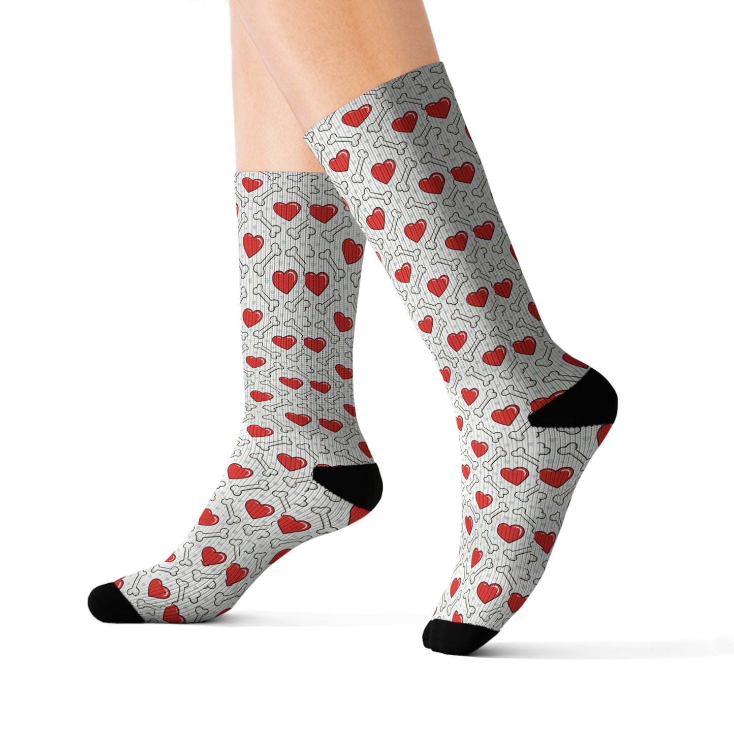 Hearts and Bones Socks