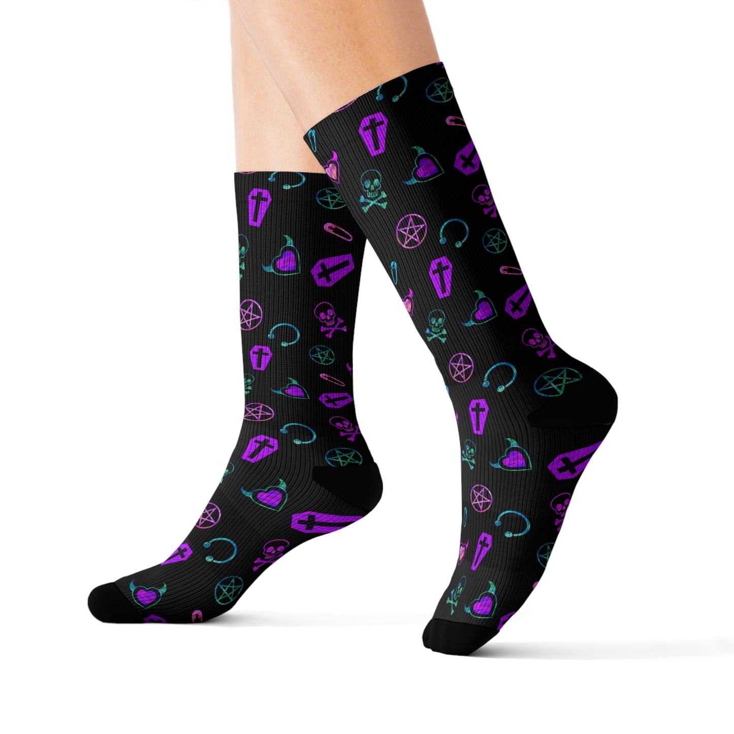 Punk Gothic Socks