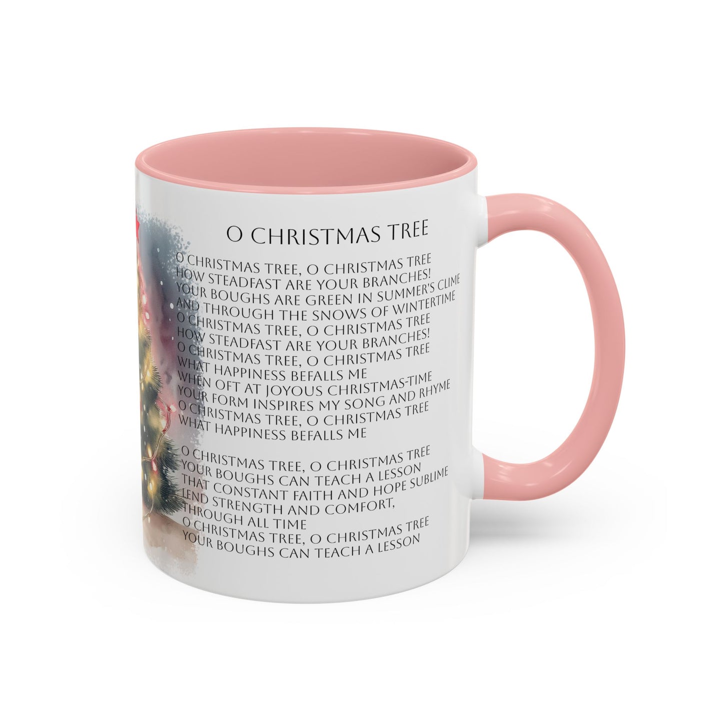 O Christmas Tree, O Christmas Tree...Chihuahua Dog Singing Christmas Songs Accent Coffee Mug