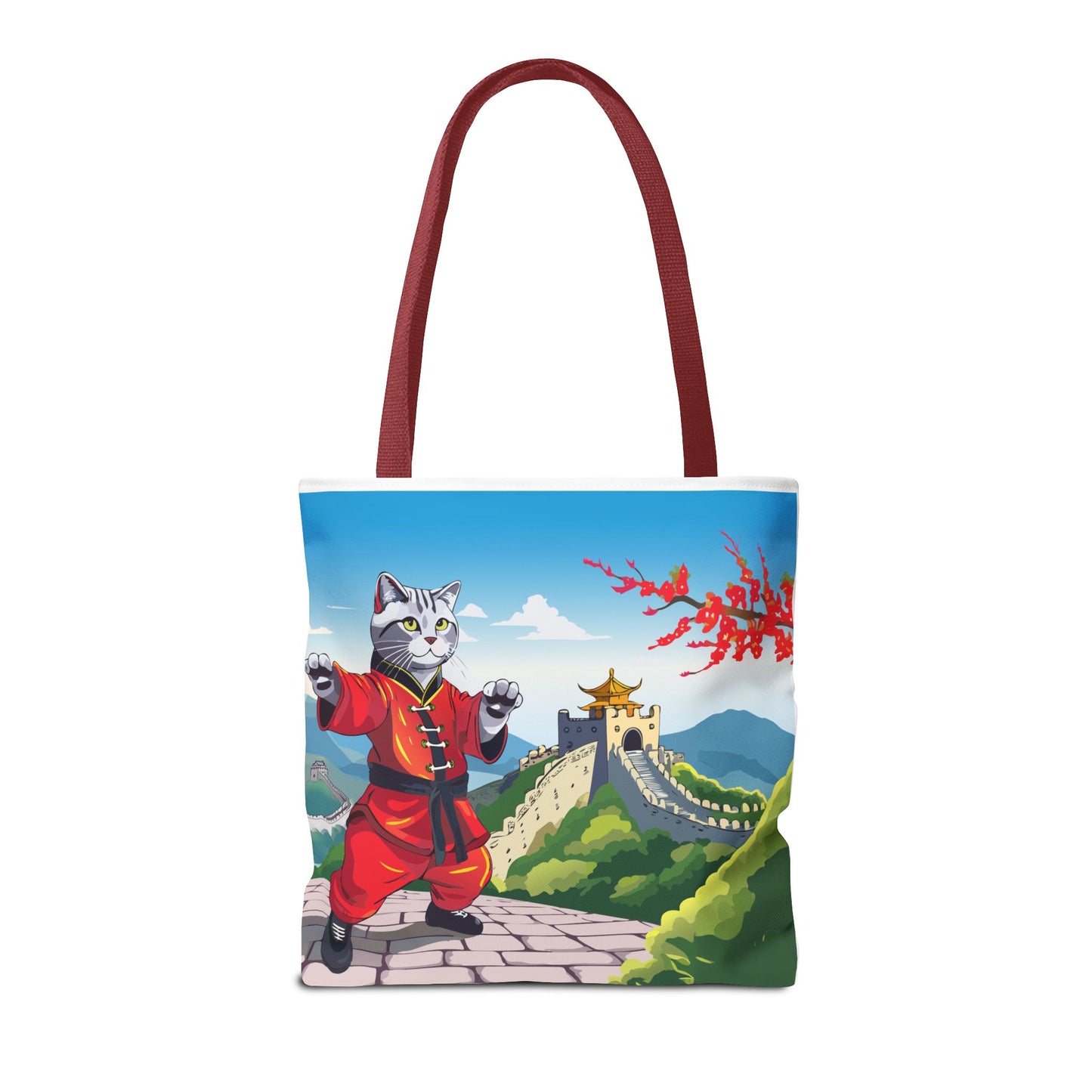 World Catventures - The Great Wall Tote Bag