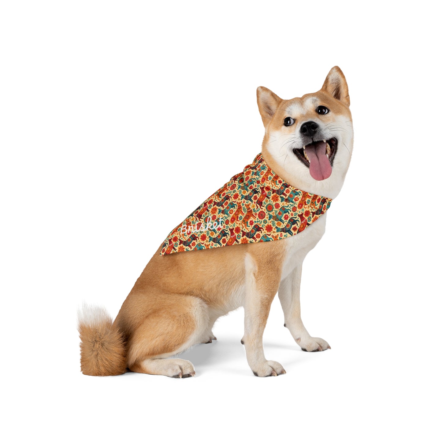 Alebrijes / Mexican folk art Personalized Custom Pet Bandana