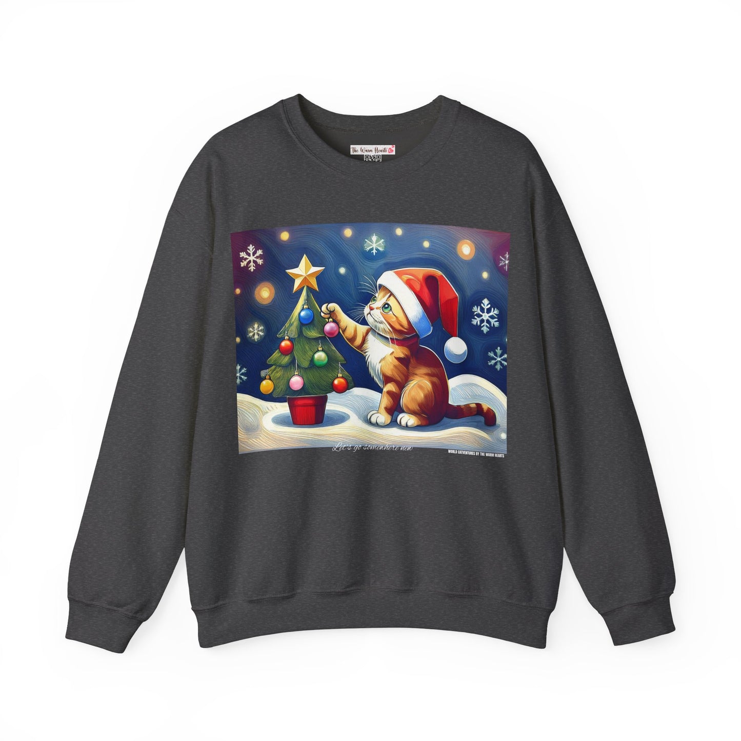 World Catventures Christmas Edition - Home Sweet Home Unisex Heavy Blend™ Crewneck Sweatshirt