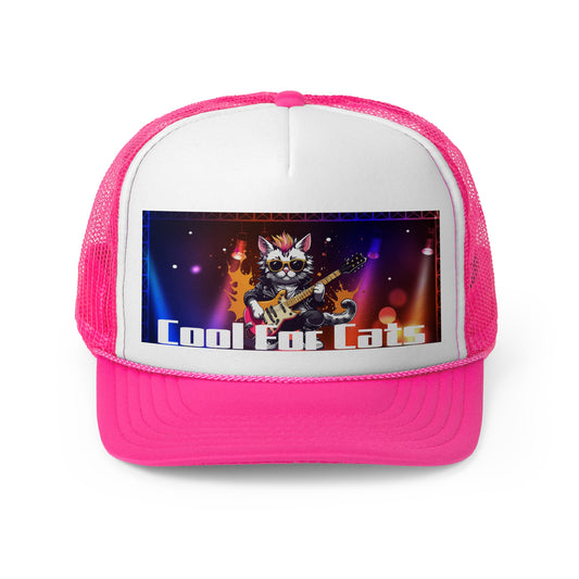 Punk Rockstar - Cool For Cats Trucker Cap