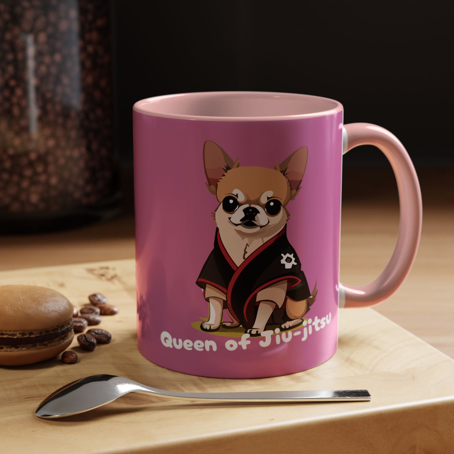 Queen of Jiu-jitsu - Accent Coffee Mug