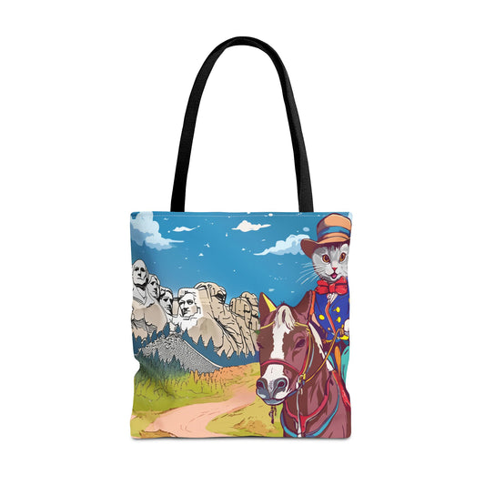 World Catventures - Mount Rushmore Tote Bag