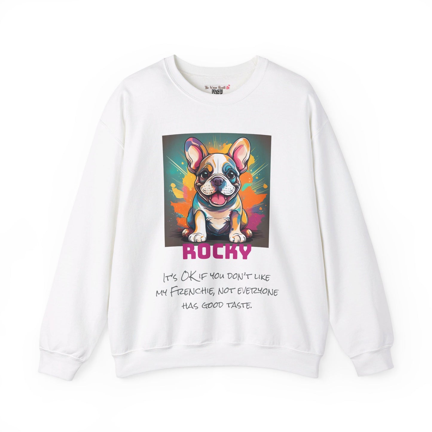 French Bulldog Unisex Heavy Blend™ Crewneck Personalized Custom Sweatshirt