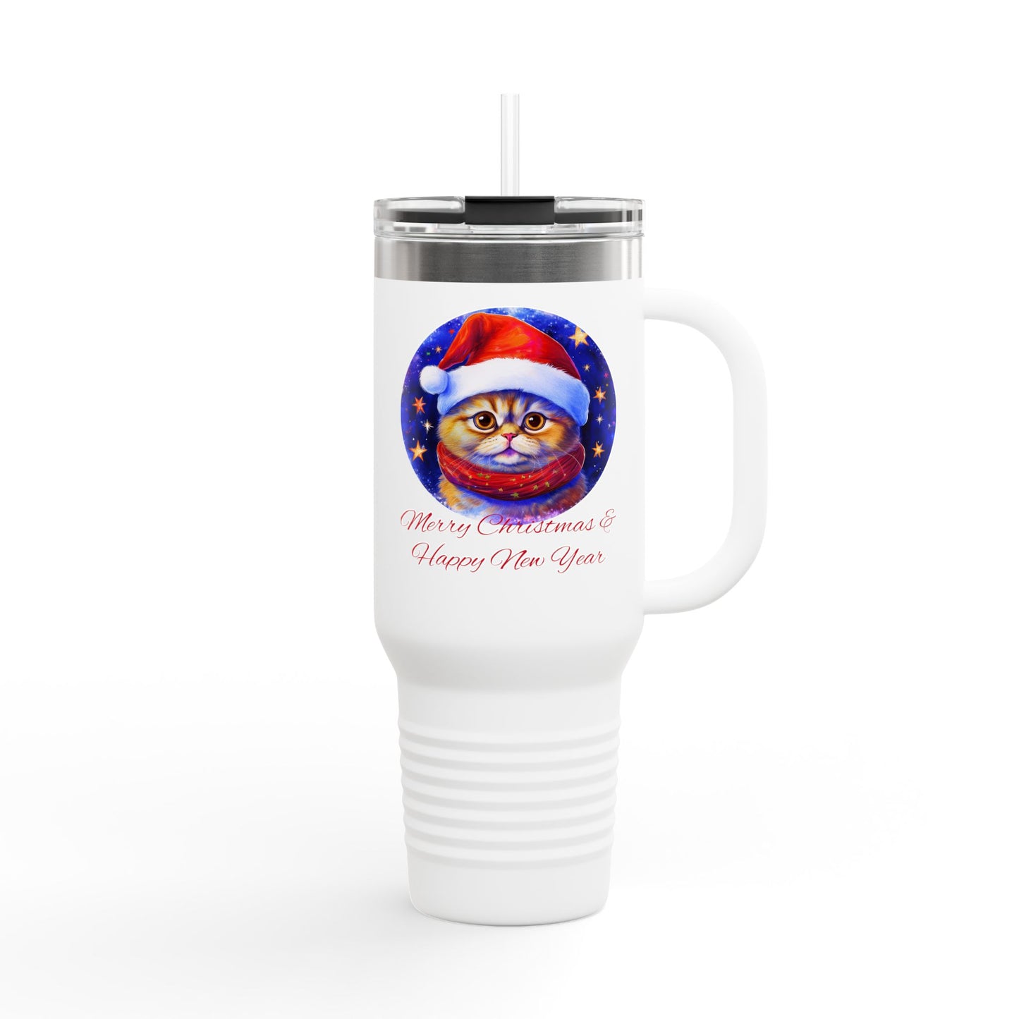 Wishing you A Merry Christmas & Happy New Year Insulated Travel Tumbler