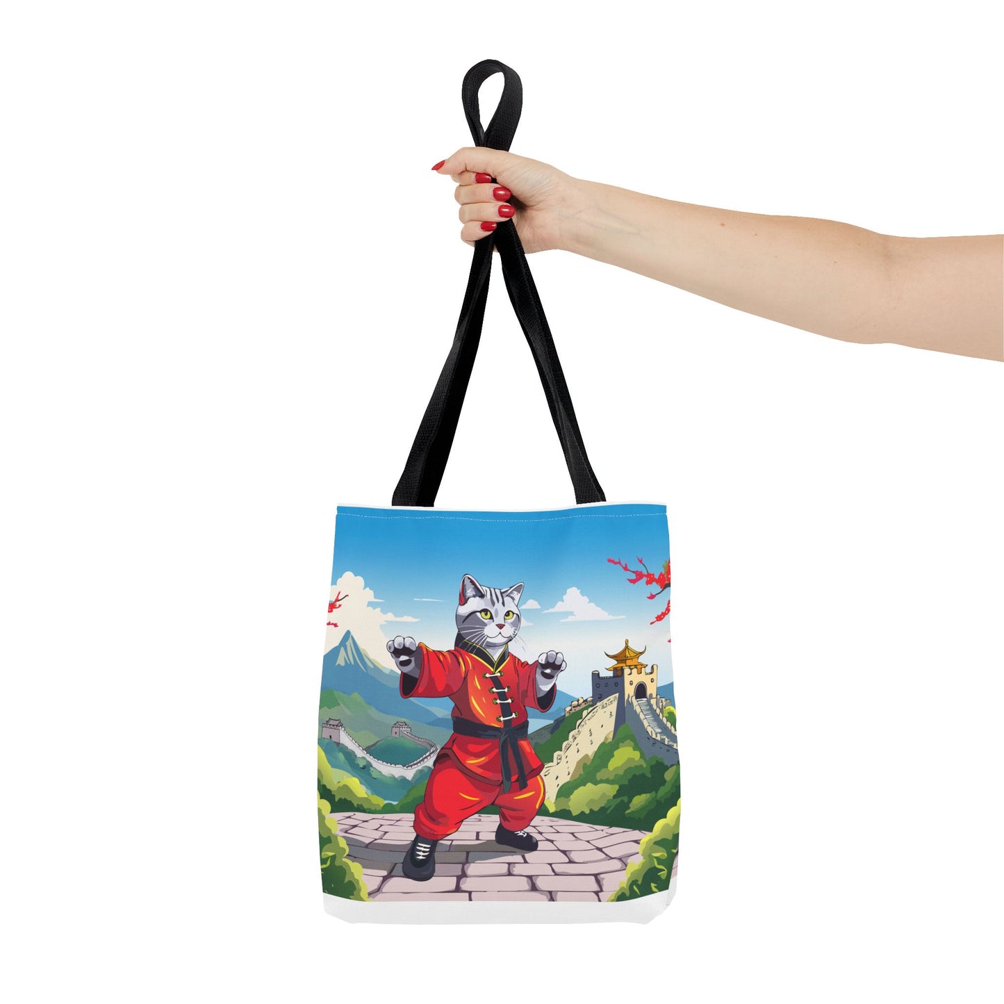 World Catventures - The Great Wall Tote Bag