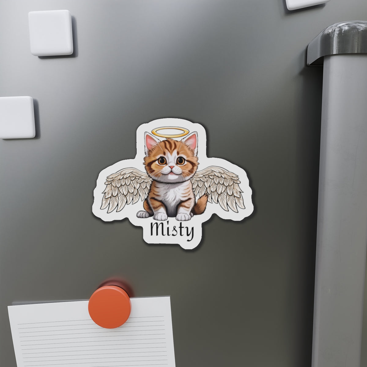 My Cat Angel - Exotic Shorthair Personalized Die-Cut Magnet (Outdoor Approved)