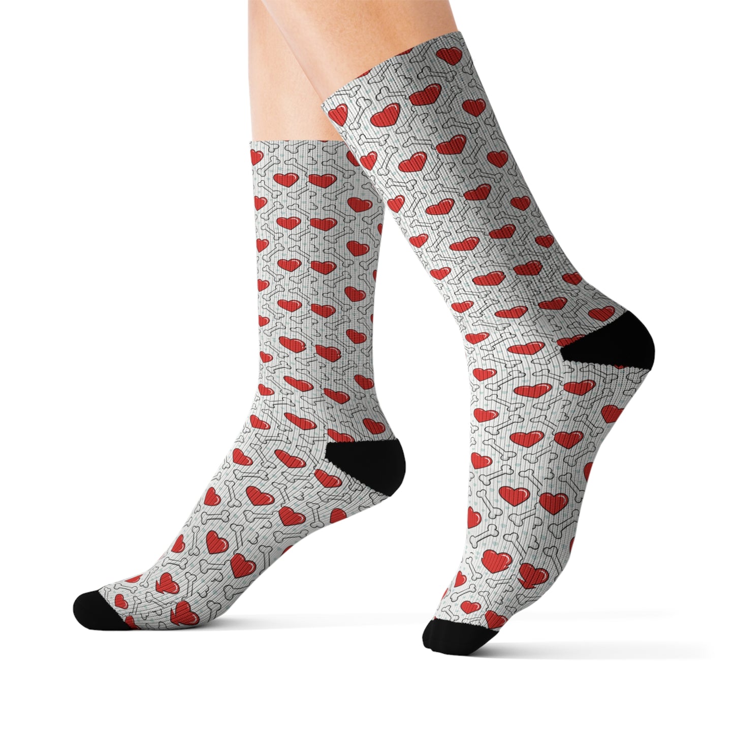 Hearts and Bones Socks