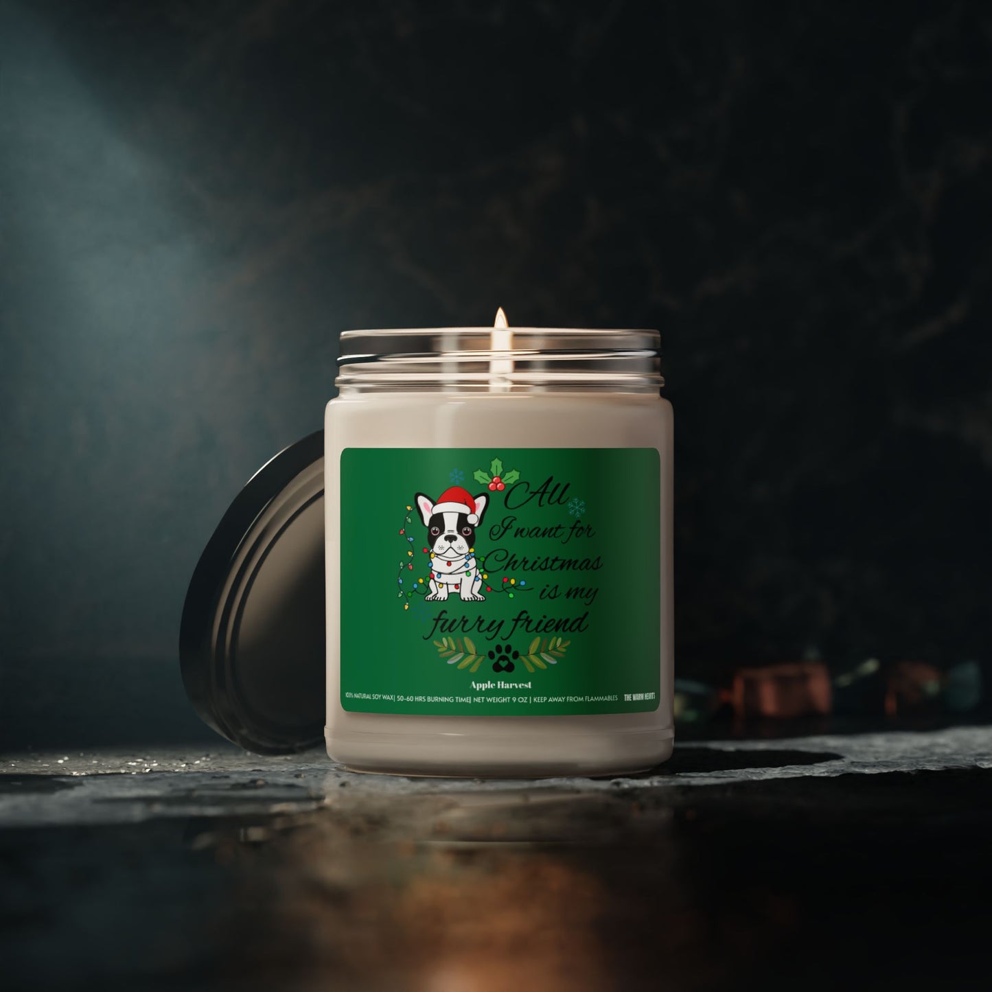 All I Want For Christmas Is My Furry Friend  - Scented Soy Candle