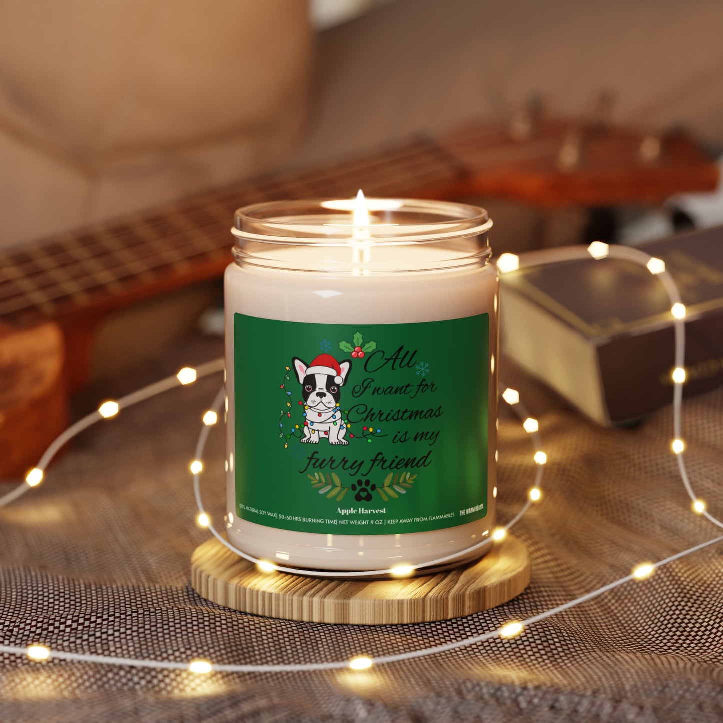 All I Want For Christmas Is My Furry Friend  - Scented Soy Candle