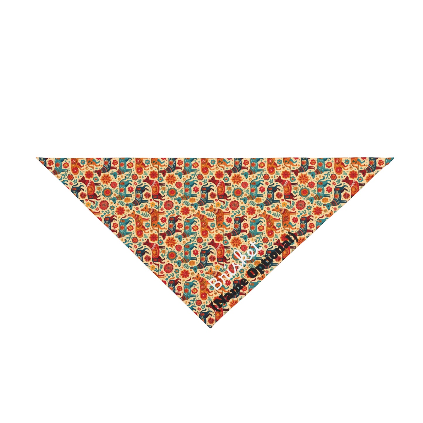 Alebrijes / Mexican folk art Personalized Custom Pet Bandana