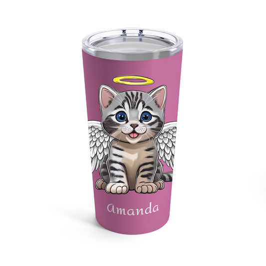 My Cat Angel - Personalized Custom American Shorthair Tumbler